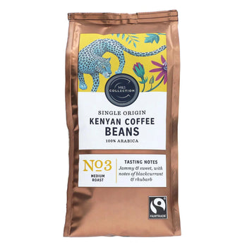 M & S Fairtrade kenianische Kaffeebohnen 227G
