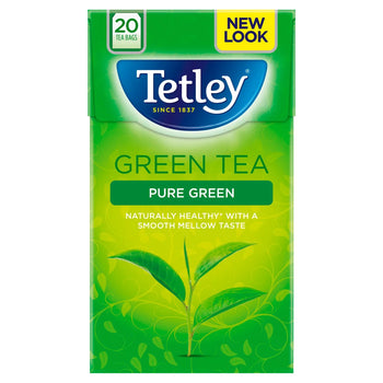 Tetley Pure Green Tea Bags 20 per pack