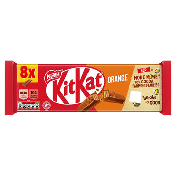 Kitkat 2 Finger Orange Chocolate Biscuit bar 9 x 20,7g