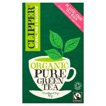 Clipper Organic Fairtrade Green Tea Bags 20 per pack