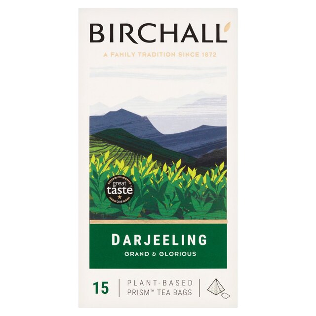 Birchall Darjeeling 15 Sacs de thé Prism 15 par paquet