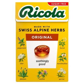Ricola Original Hierbas Suizas Sin Azúcar 45g 