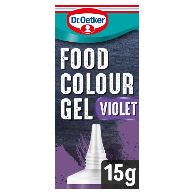 Dr. Oetker extra fuerte para colorear de alimentos violetas 15g