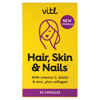 Vitl Hair Skin & Nails 30 par pack