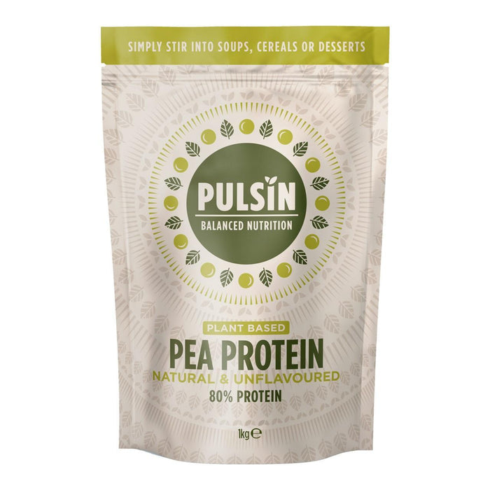 Pulsina en polvo de proteína de guisante sin flonación 1 kg