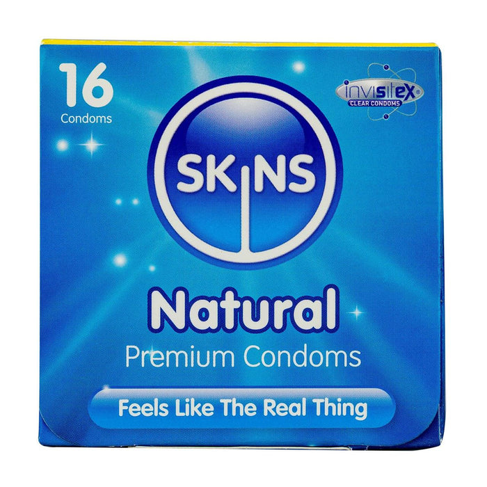 Skins Condones naturales 16 por paquete