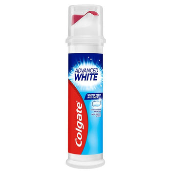 Colgate Advanced White Whitening Zahnpasta Pumpe 100ml