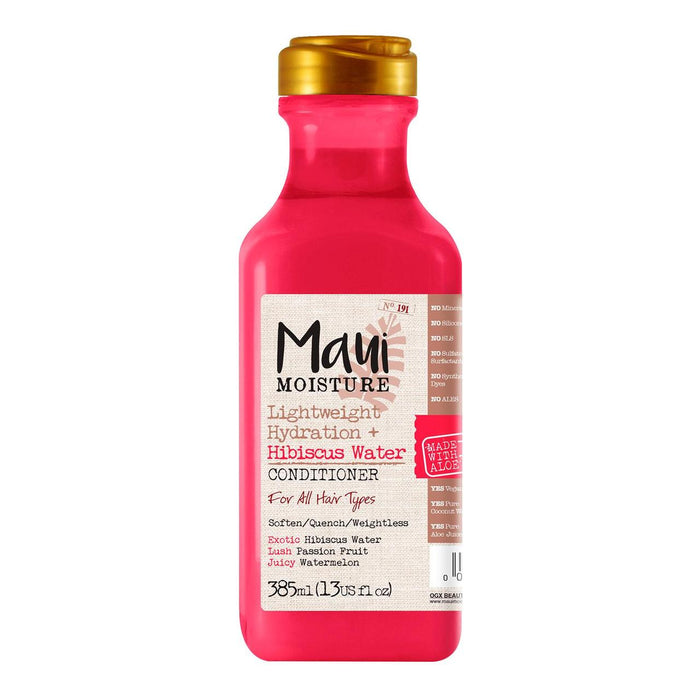 Maui Moisture Lightweight Hydration+ Hibiscus Water Conditioner 385ml