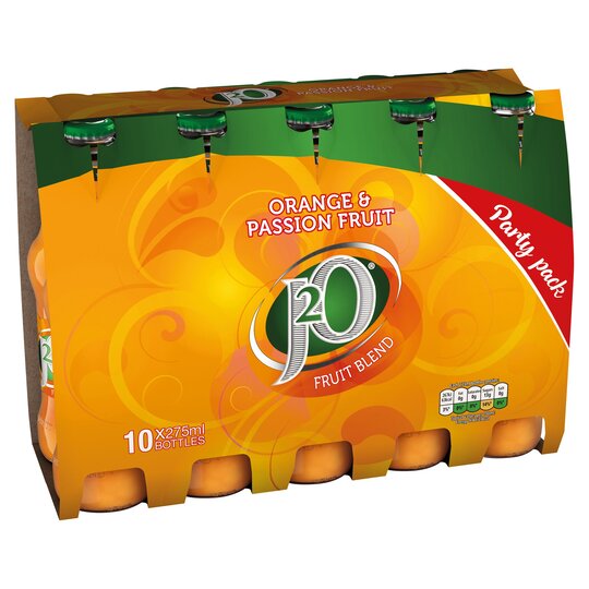J2O Orange & Passion Frucht 10 x 275 ml