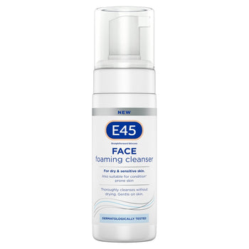 E45 Gesichtsschaumreiniger für trockene und empfindliche Haut 150 ml