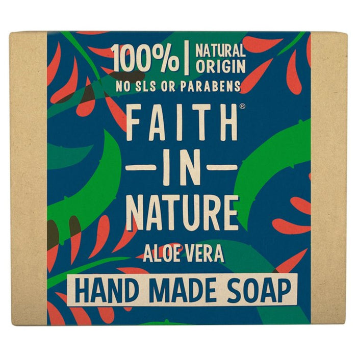 Fe in Nature Aloe Vera Barra de jabón hecha a mano pura 100G