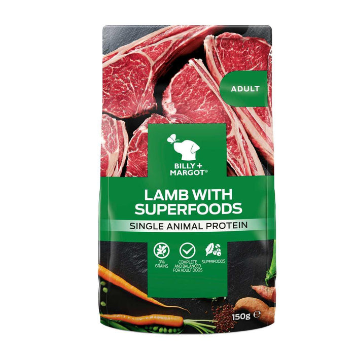 Billy + Margot Lamb with Superfoods Wet Pouch 150g