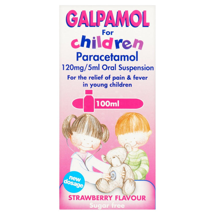 Galpharm junior paracetamol suspensión líquida 100 ml