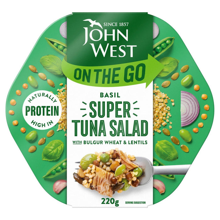 John West On The Go Tuna Basil Super Ensalada 220G