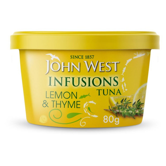 John West Thunfischfusions mit Zitrone & Thymian 80G