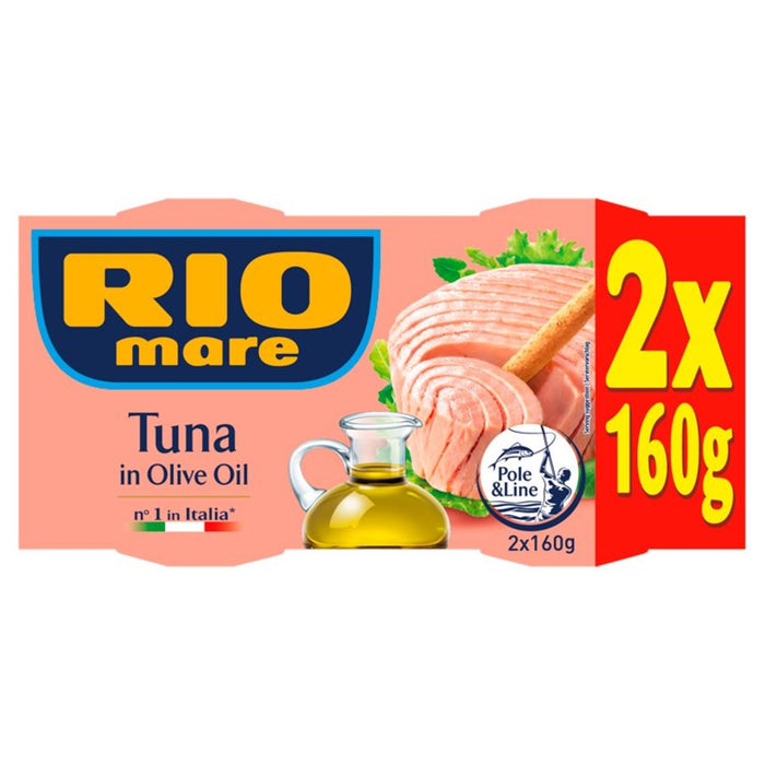 Rio Mare Thunfisch in Olivenöl 2 x 160 g