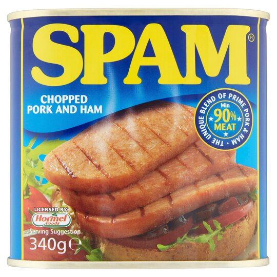 Cerdo y jamón picado por spam 340g