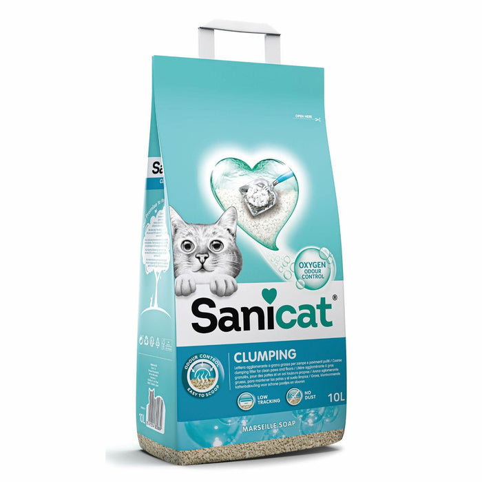 Sanicat Grumping Marsella Soap Cat Litter 10L