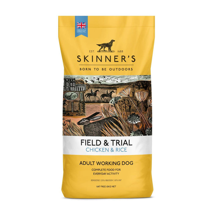 Skinner Field & Trial Chicken & Reis trockenes Hundefutter 15 kg