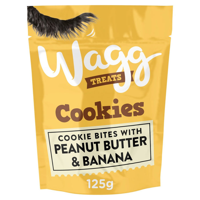 Biscuits au beurre d'arachide wagg avec banane 125g