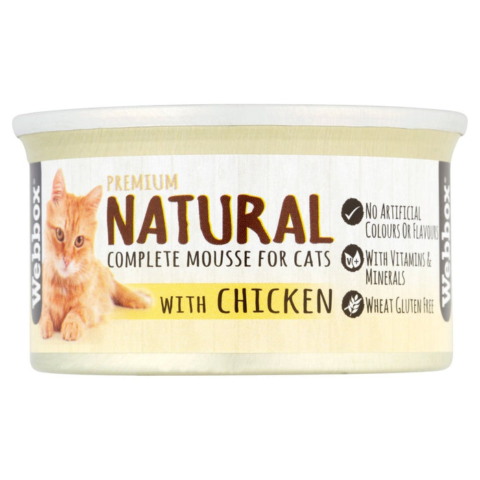 Webbox Naturals Chicken Mousse for Cats 85g
