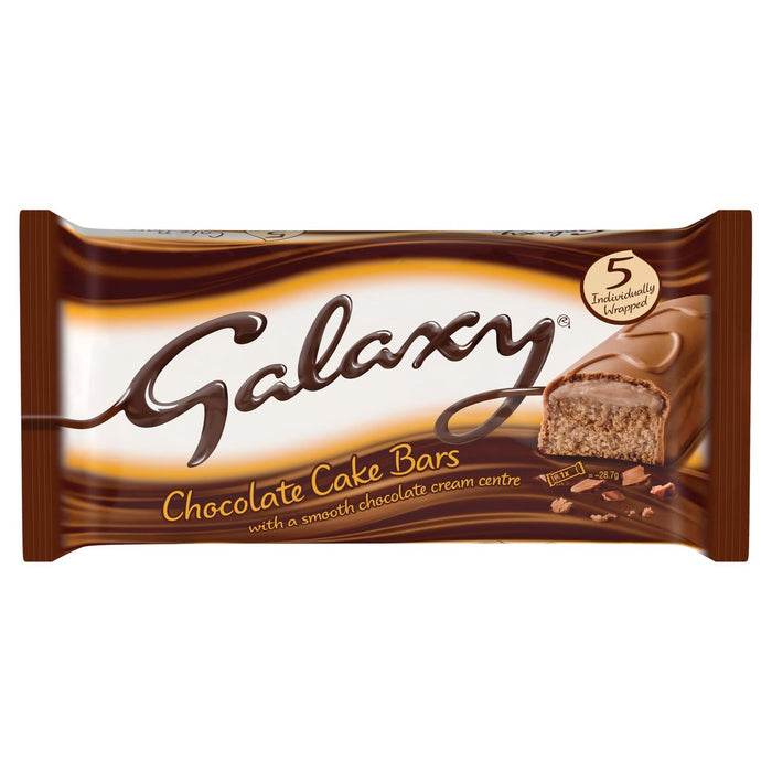 McVitie's Galaxy Cake Bars 5 por paquete