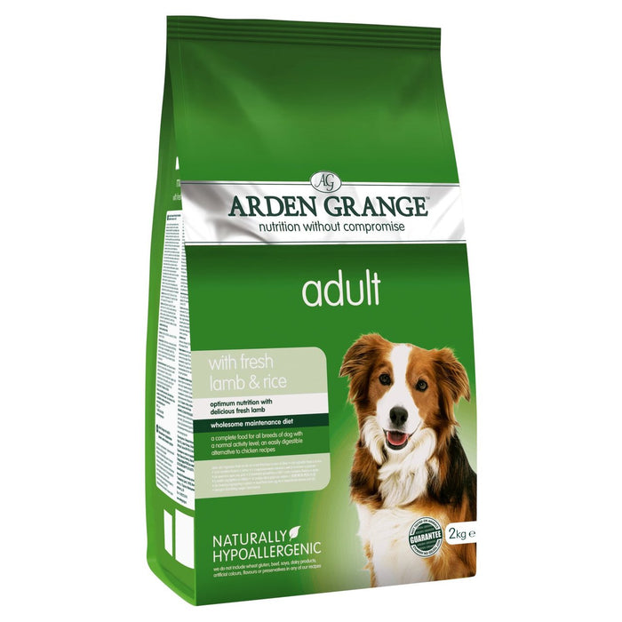 Arden Grange Adult Lamb & Rice Dry Dog Food 2kg